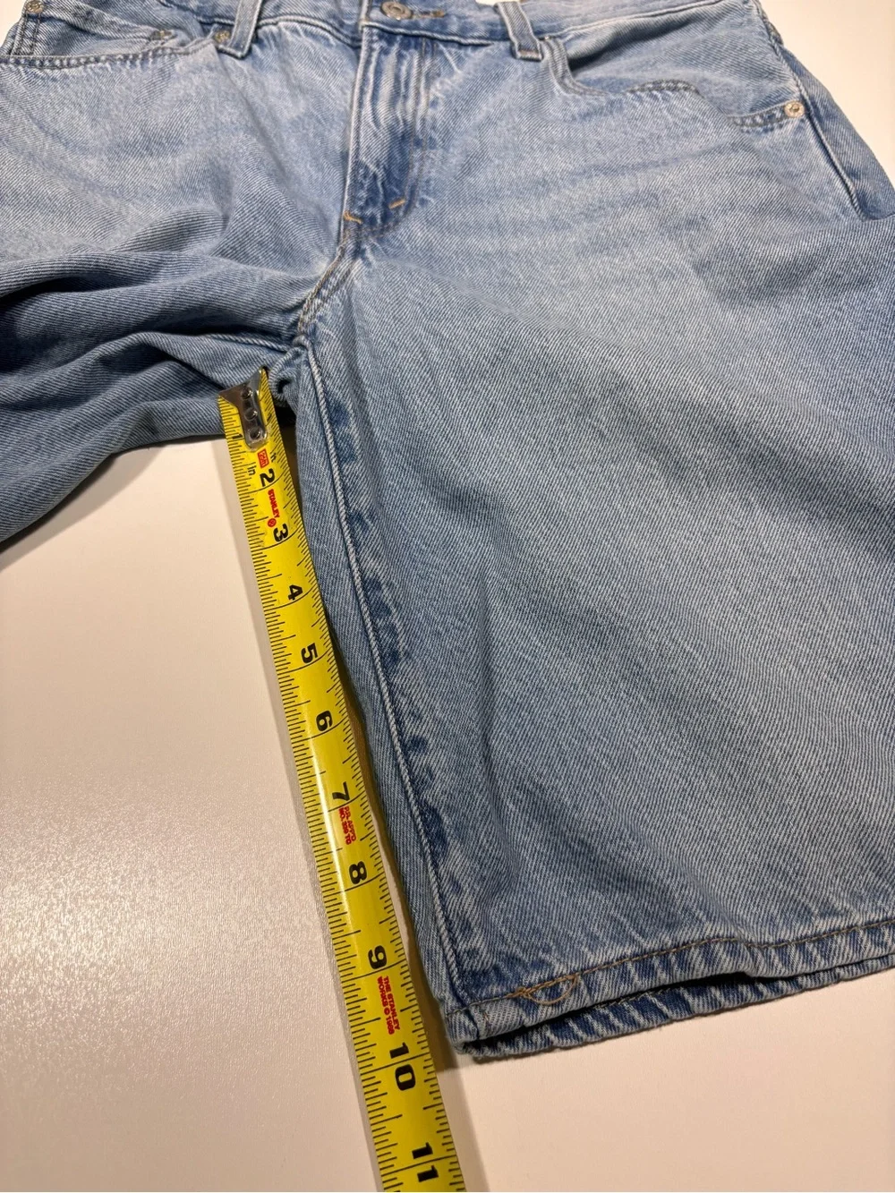 Levi’s Baggy Dad Jort We Did It Light Wash Denim Shorts Size 27 Revolve New